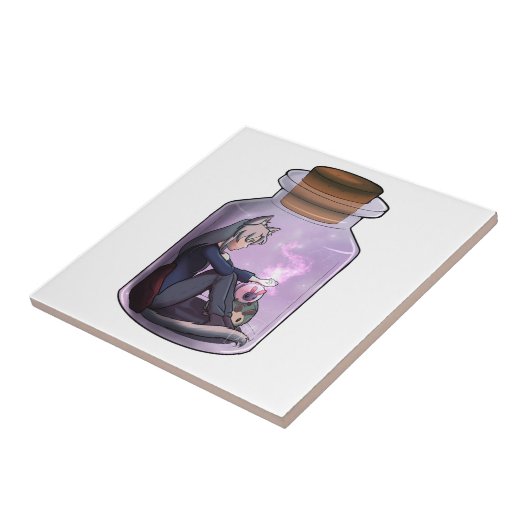 De pot van Ina Tegeltje (Zijkant)