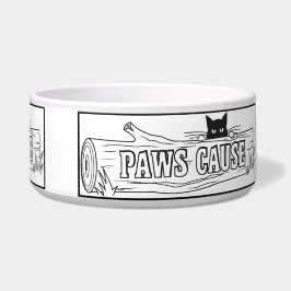 De poten veroorzaken reddingskeramische pakketbalk voerbakje