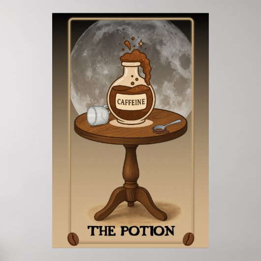 De Potion Tarot Card Poster (Voorkant)
