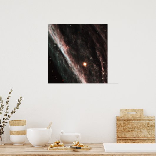 De potloodnevel: restanten van een geëxplodeerde s poster (Keuken)