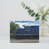 De Potomac Eagle Scenic Railroad Briefkaart (Staand voorkant)