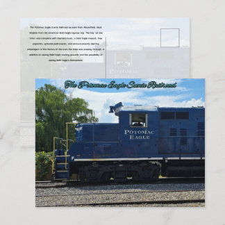 De Potomac Eagle Scenic Railroad Briefkaart