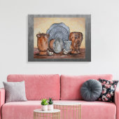 "De potten van de Potter" Fine Art Stilleven Canvas Afdruk (Insitu (Woonkamer))