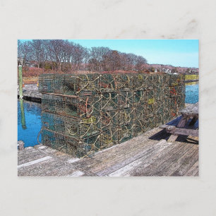 De Potten van de zeekreeft, de Haven van York, Briefkaart