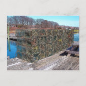 De Potten van de zeekreeft, de Haven van York, Briefkaart (Voorkant)