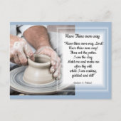 De Potter op het werk Kaart (Voorkant)