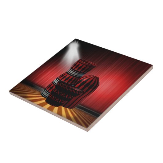 De Potters Tegeltje (Zijkant)