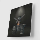 De Potters Vierkante Klok (Hoek)