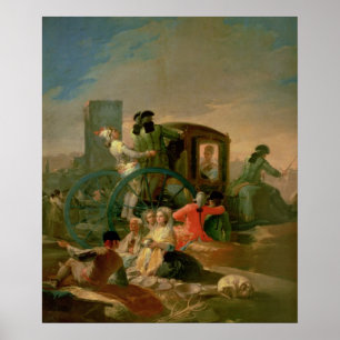 De Pottery Vendor, 1778 Poster