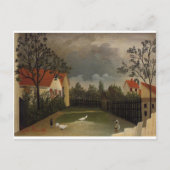 De Poultry Yard van Henri Rousseau Briefkaart (Voorkant)