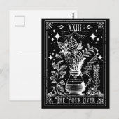 De Pour Over Koffie Tarotkaart Briefkaart (Voorkant / Achterkant)