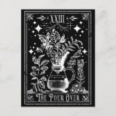 De Pour Over Koffie Tarotkaart Briefkaart (Voorkant)