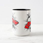 De Pow-Mok Tweekleurige Koffiemok (Center)