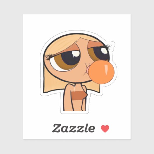 De powerpuff meisjes sticker (Vel)