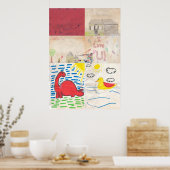 De "Powers Pack"-kunst Poster (Keuken)