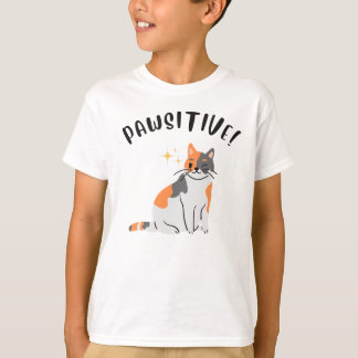De POZITIEVE Kat - Kinder T-Shirt