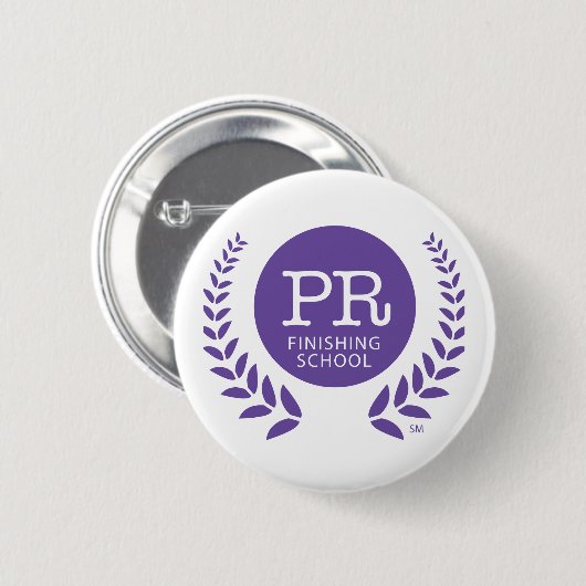 De PR-afstudeerschool Ronde Button 5,7 Cm (Voorkant /achterkant)