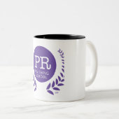 De PR-afstudeerschool Tweekleurige Koffiemok (Voorkant rechts)