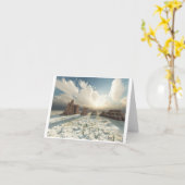 De Pracht Notecard van de woestijn Kaart (Gele Bloem)