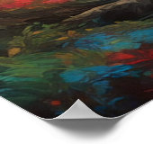 De pracht van de herfst omarmen poster (Hoek)