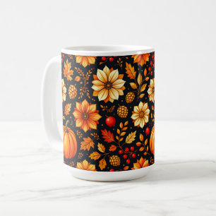 De pracht van de herfst Thanksgiving Koffiemok