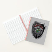 De prachtige 75e Ranger Regimental Scroll Notitieboek (Binnen)