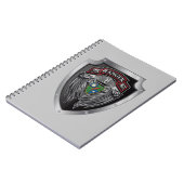 De prachtige 75e Ranger Regimental Scroll Notitieboek (Linkerzijde)