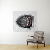 De prachtige 75e Ranger Regimental Scroll Wandkleed (In Situ (horizontaal))