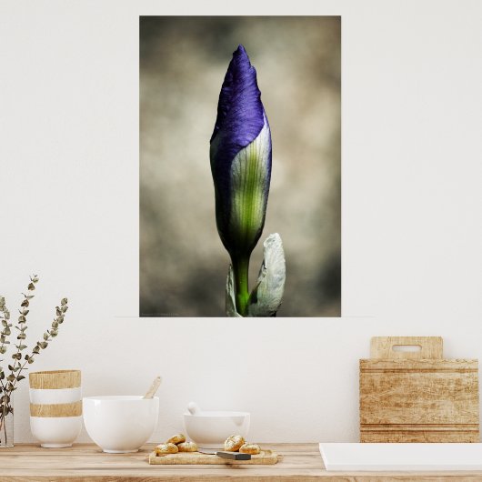 De prachtige afdruk van de artistieke poster (Keuken)