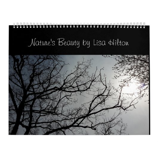 De prachtige agenda van natuur kalender (Hoes)