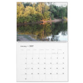 De prachtige agenda van natuur kalender (Jan 2027)