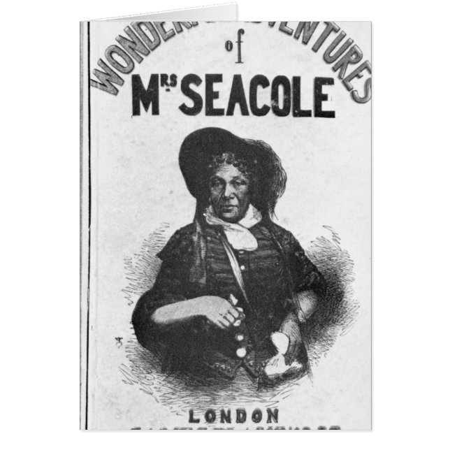 De prachtige avonturen van mevrouw Seacole' (Voorkant)