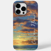 De prachtige Beach Sunset in de Bahama's Case-Mate iPhone Case (Achterkant)