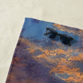 De prachtige Beach Sunset in de Bahama's Strandlaken (In situ)