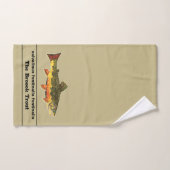 De prachtige Brook-forel voor vliegende ventilator Bad Handdoek (Handdoek)