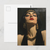 De prachtige Cleopatra Briefkaart (Voorkant / Achterkant)