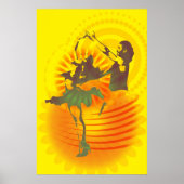 De prachtige dans poster (Voorkant)