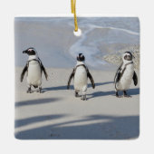 De prachtige drie. keramisch ornament (Voorkant)