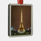 De prachtige Eiffeltoren Metalen Ornament (Rechts)