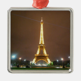 De prachtige Eiffeltoren Metalen Ornament