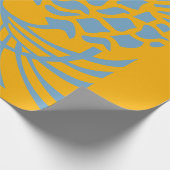 De prachtige Floral beste wensen hebben een fijne  Cadeaupapier (Hoek)