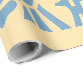 De prachtige Floral beste wensen hebben een fijne  Cadeaupapier (Rol Hoek)