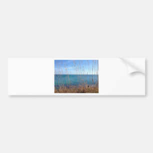 De prachtige gras en Zee Bumpersticker