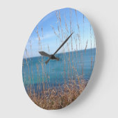De prachtige gras en Zee Grote Klok (Hoek)