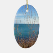 De prachtige gras en Zee Keramisch Ornament (Rechts)