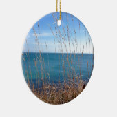 De prachtige gras en Zee Keramisch Ornament (Rechts)