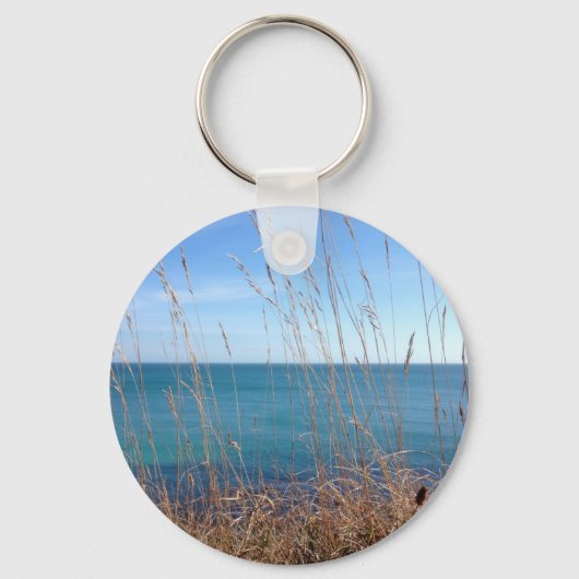 De prachtige gras en Zee Sleutelhanger (Voorkant)
