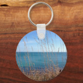De prachtige gras en Zee Sleutelhanger (Voorkant)