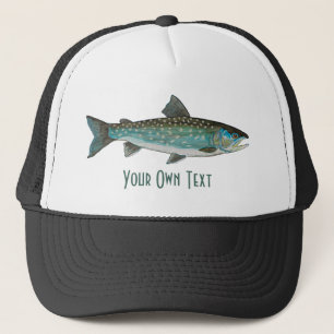 De prachtige Groenlandse Char Fly Fishing Angler's Trucker Pet
