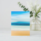 De prachtige het Ontspannen Zandige Horizon van de Briefkaart (Staand voorkant)